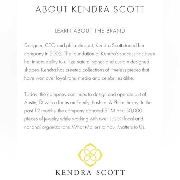 New Kendra Scott Ruby Red Diamond Pendant Gold Necklace 💛❤ - Picture 8 of 12